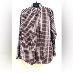 Brooks Brothers 346 The Original Polo Shirt Laid Size L 100% Cotton Regular Fit